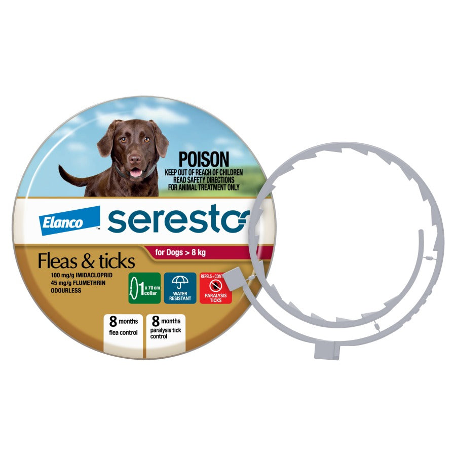 Seresto flea 2025 collar medium dog