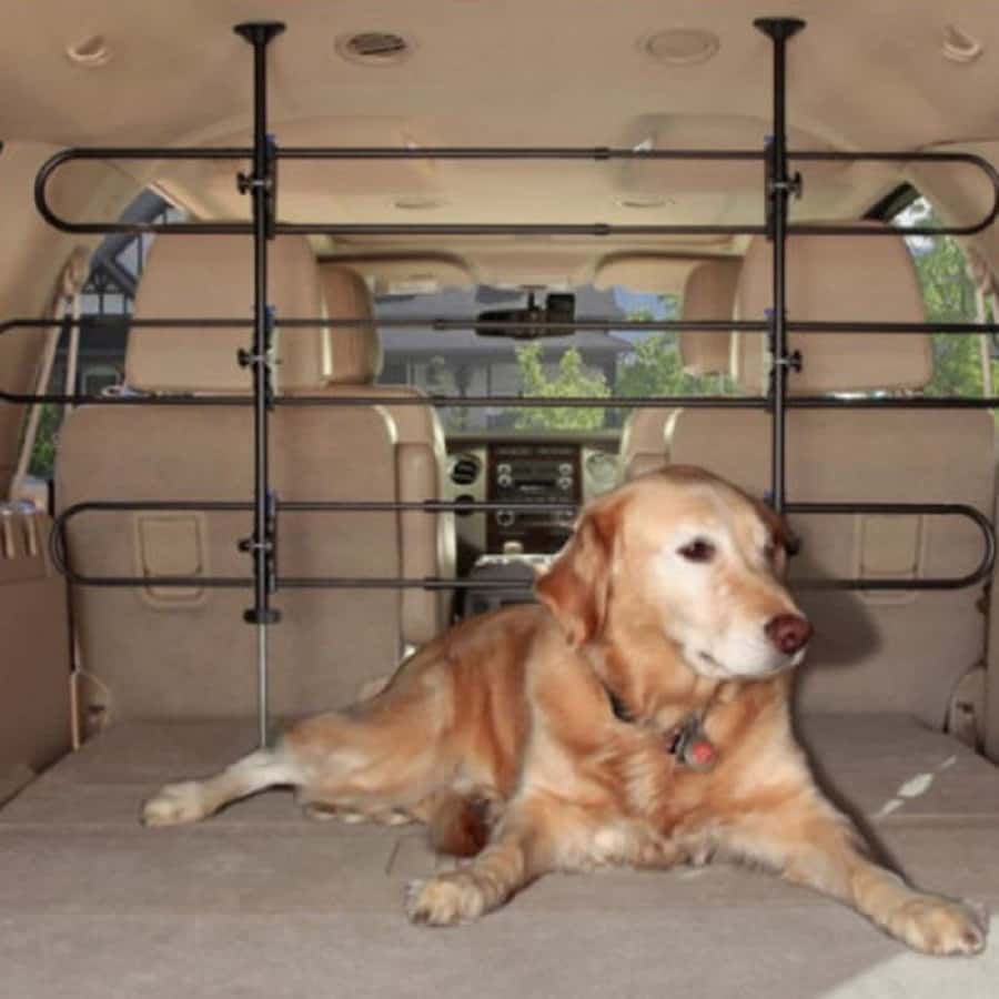 Solvit Petsafe Turbular Dog Car Barrier 3 Piece 2