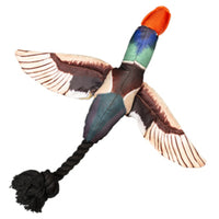 Spunky Pup Fly And Fetch Duck Dog Toy