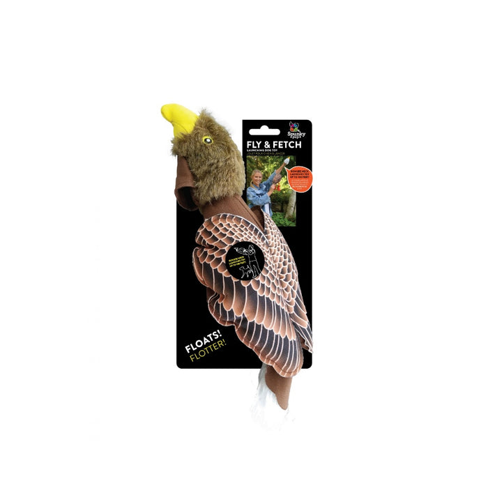 Spunky Pup Fly And Fetch Eagle Dog Toy