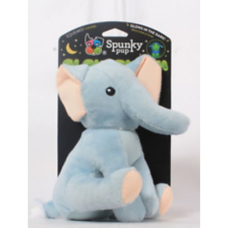 Spunky Pup Glow Plush Elephant Toy