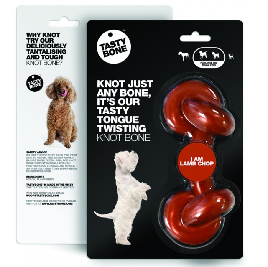 Tasty Bone Nylon Knot Bone Lamb Chop
