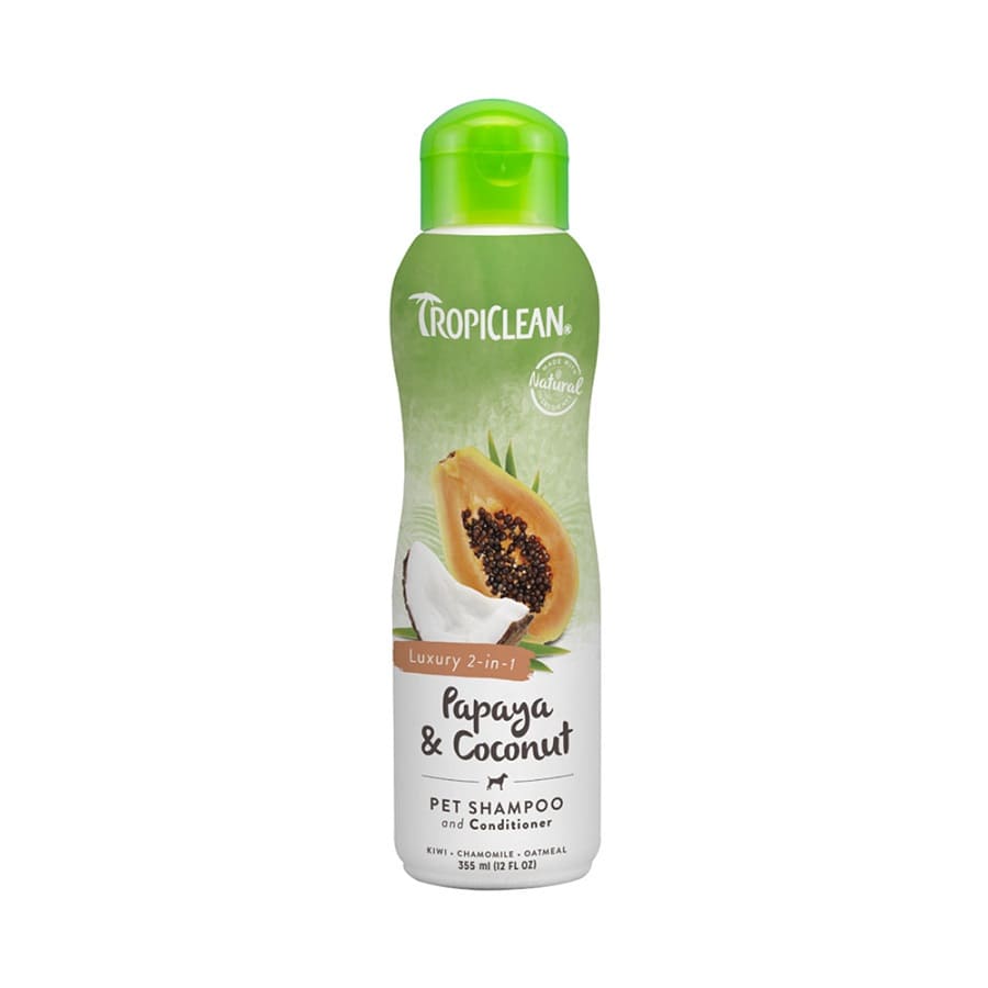 TropiClean Papaya Coconut Shampoo