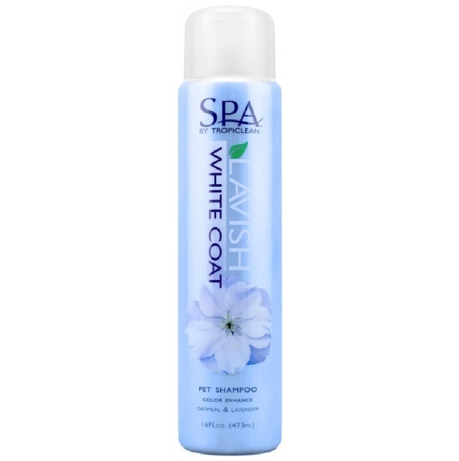 TropiClean SPA Lavish White Coat Shampoo