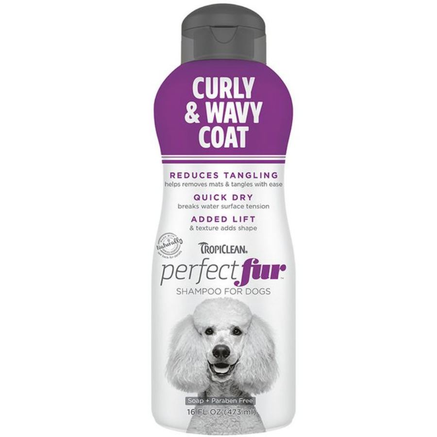 Tropiclean Perfect Fur Curly and Wavy Coat Shampoo