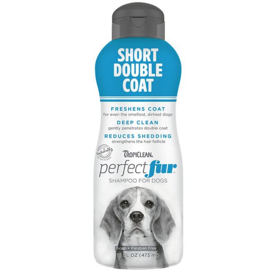 Tropiclean Perfect Fur Short Double Coat Shampoo