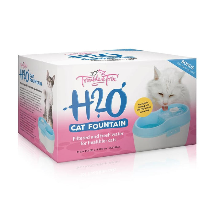 Trouble and Trix Cat Fountain H2O 240v