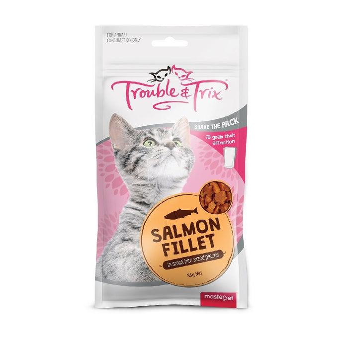 Trouble and Trix Treat Salmon Fillet 85g