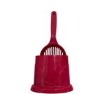 Trouble And Trix Litter Scoop With Holder Red