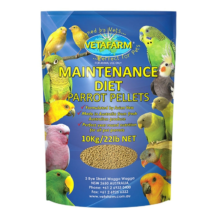 Vetafarm Parrot Pellets Maintenance
