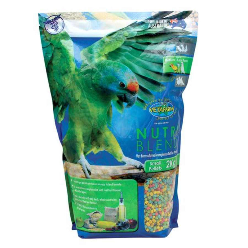 Vetafarm Nutriblend Parrot Small Pellets