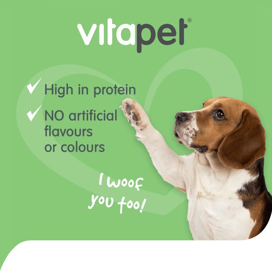 VitaPet Chewz Rabbit Ear with Chicken Paste For Dog Treats 220g