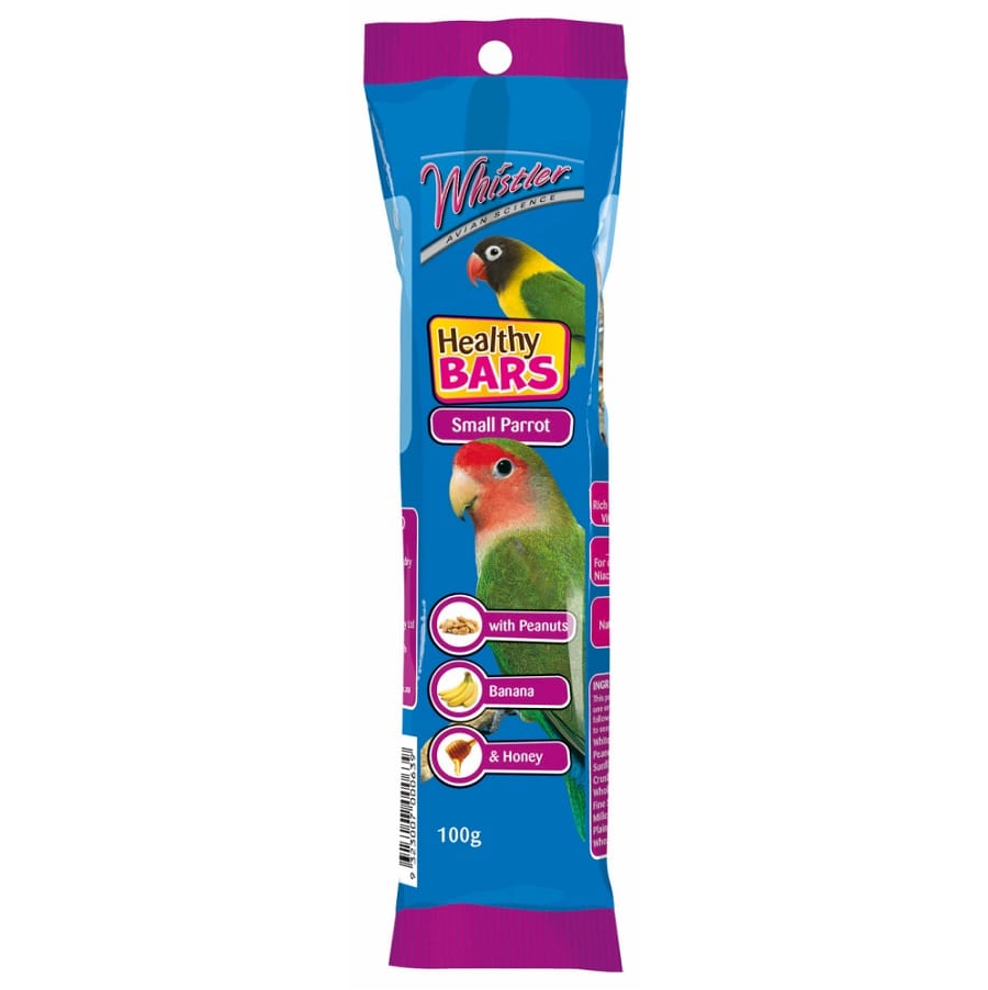 Whistler Healthy Bar Small Parrot Treat 100g