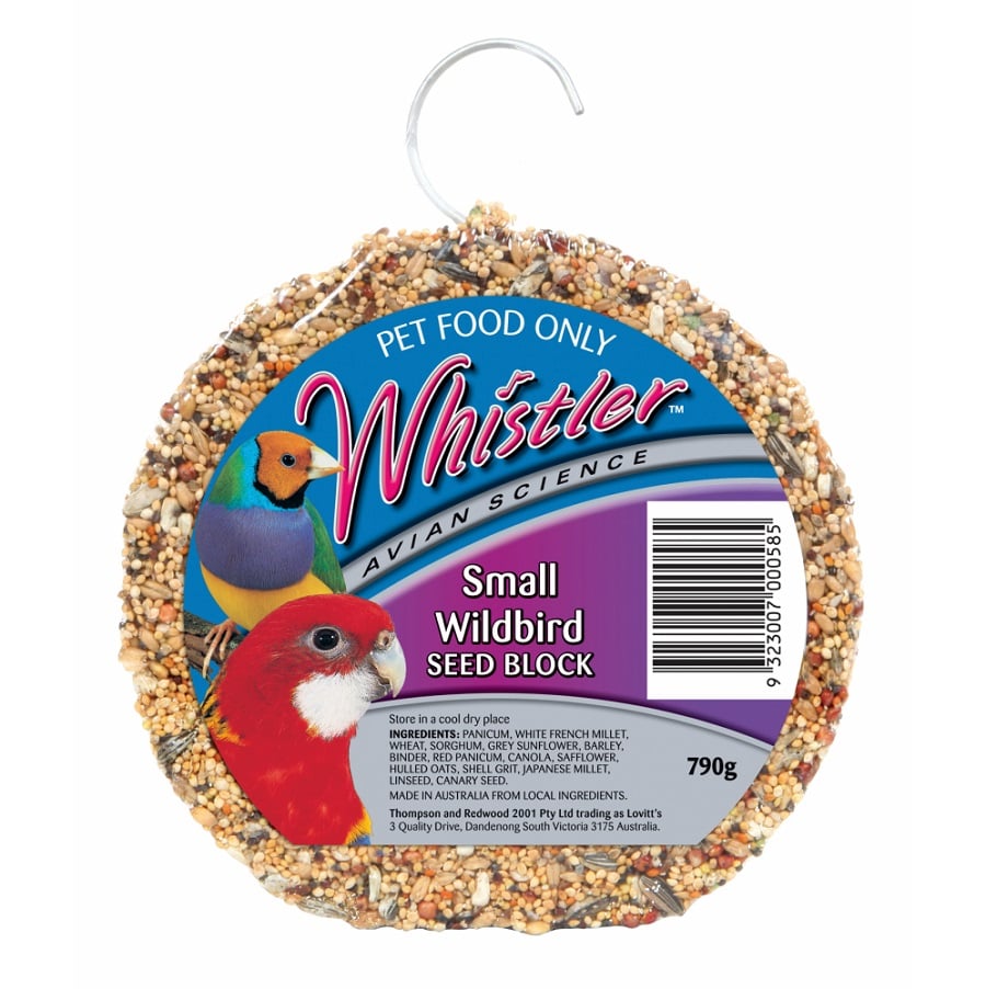 Whistler Small Wild Bird Seed Block Treat 790g