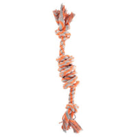 Yours Droolly Chewers Rope Knot Orange