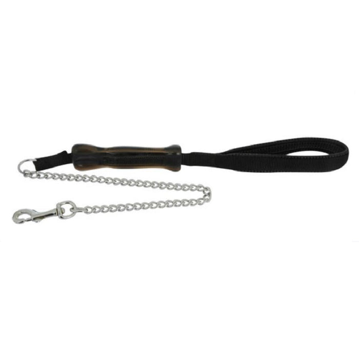 Yours Droolly Deluxe Chain Lead Black