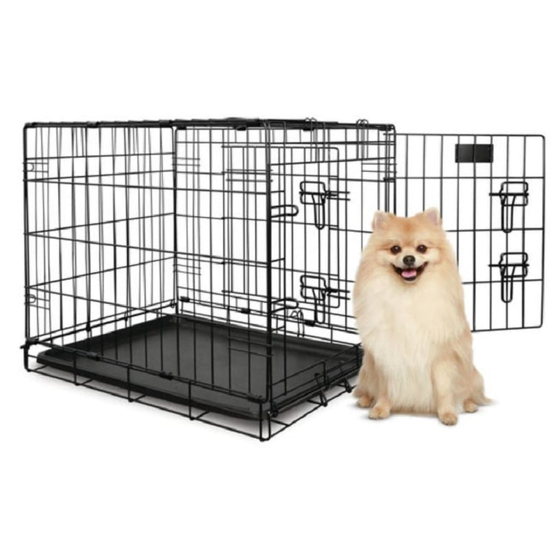 Yours Droolly Dog Crate Double Door