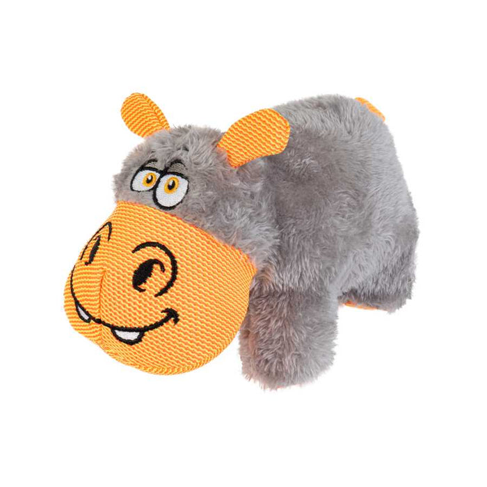Yours Droolly Cuddlies Hippo Dog Toy Small