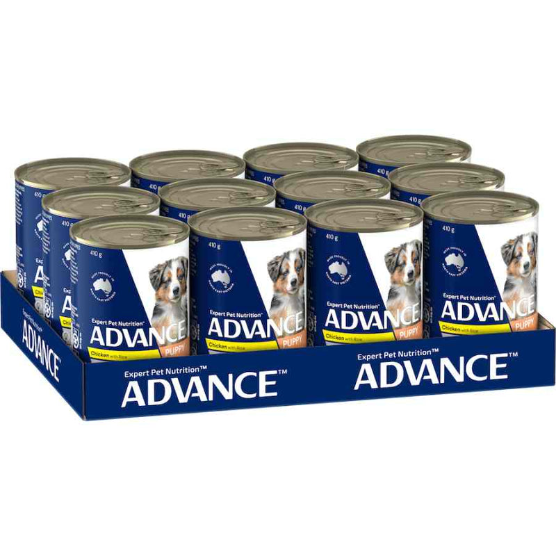 Advance Puppy Growth Chicken Rice Cans