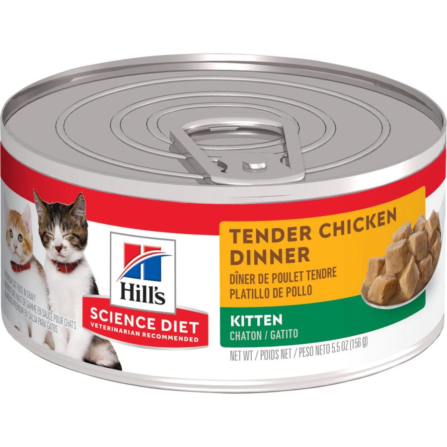 Hills Science Diet Kitten Tender Chicken Dinner Cans