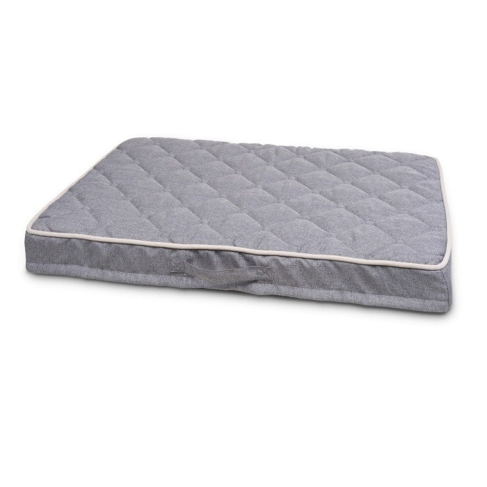 Petlife Odour Resistant Orthopedic Quilted Mattress Grey