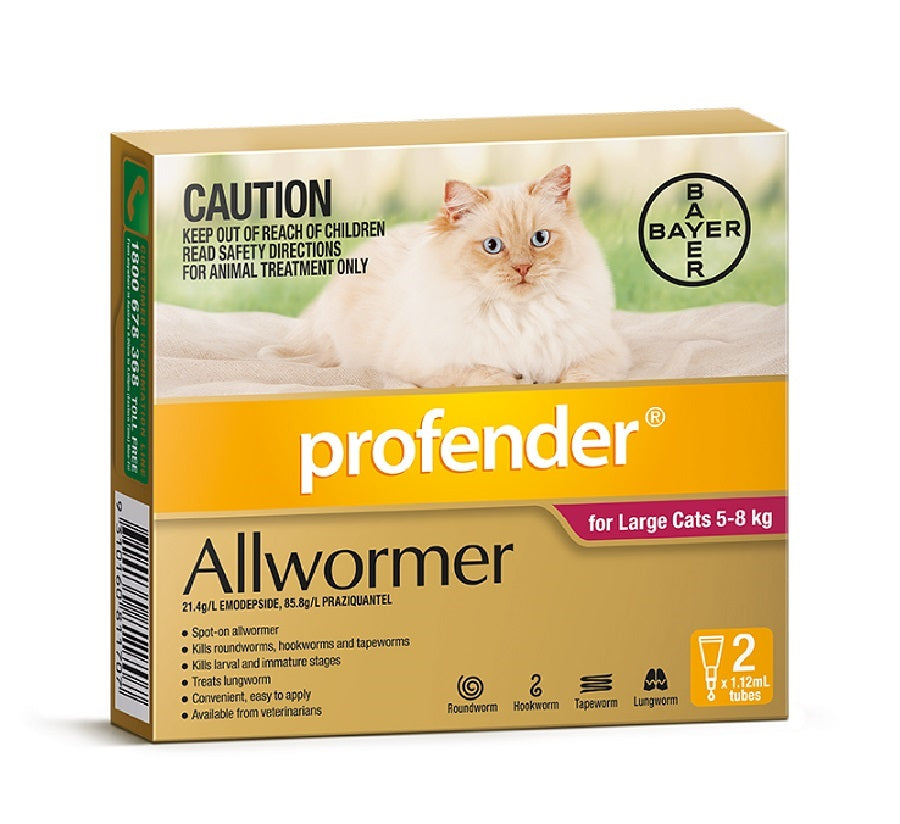 Profender All Wormer For Large Cats