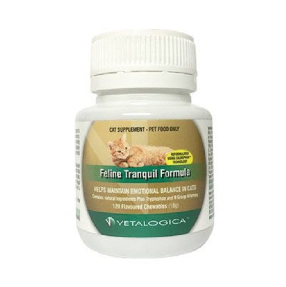 Vetalogica Feline Tranquil Formula 120 Tablets